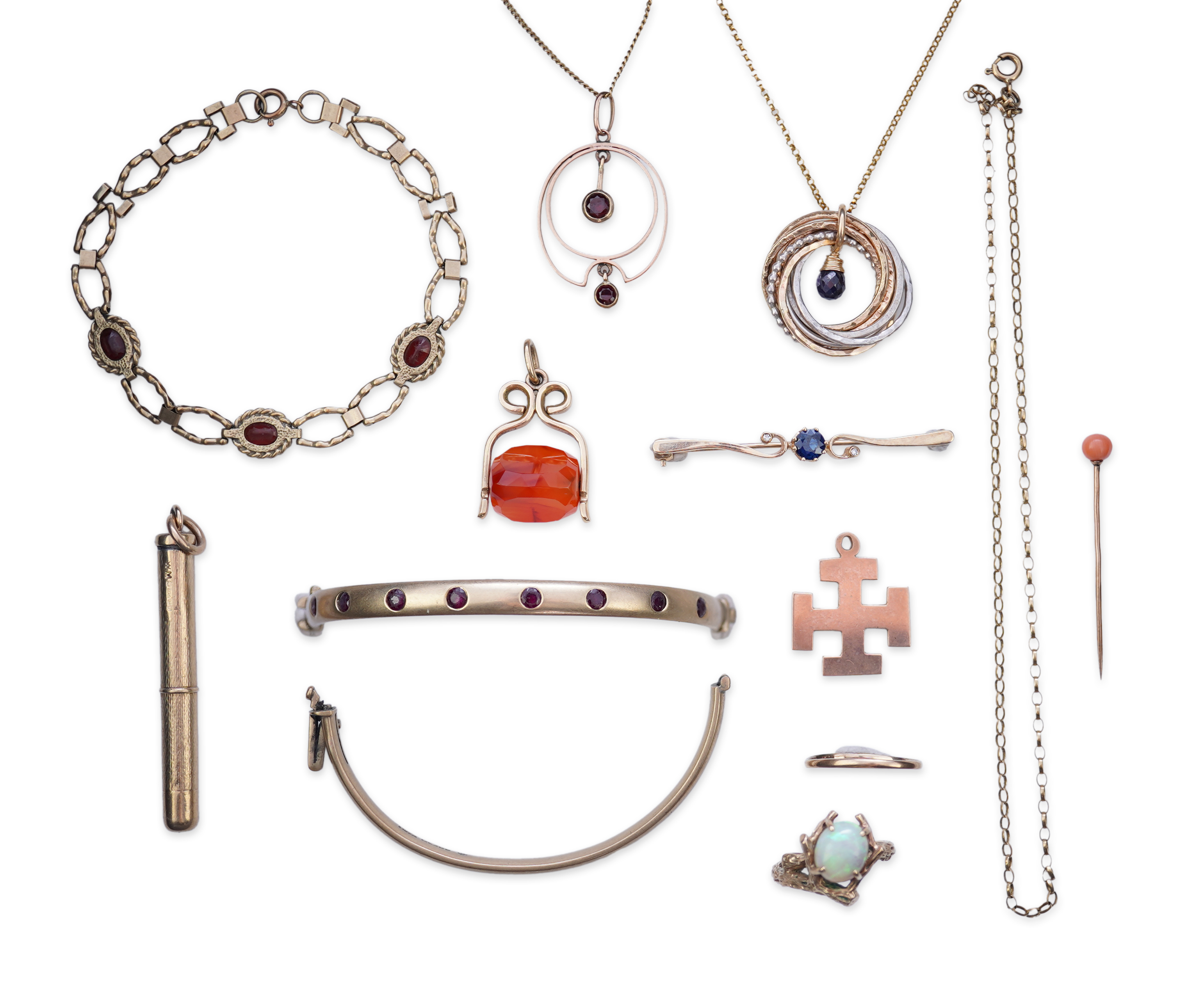 A collection of jewels